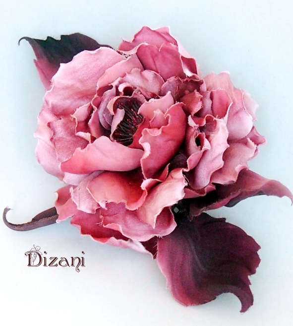 Rose brooch " Ingrid"
