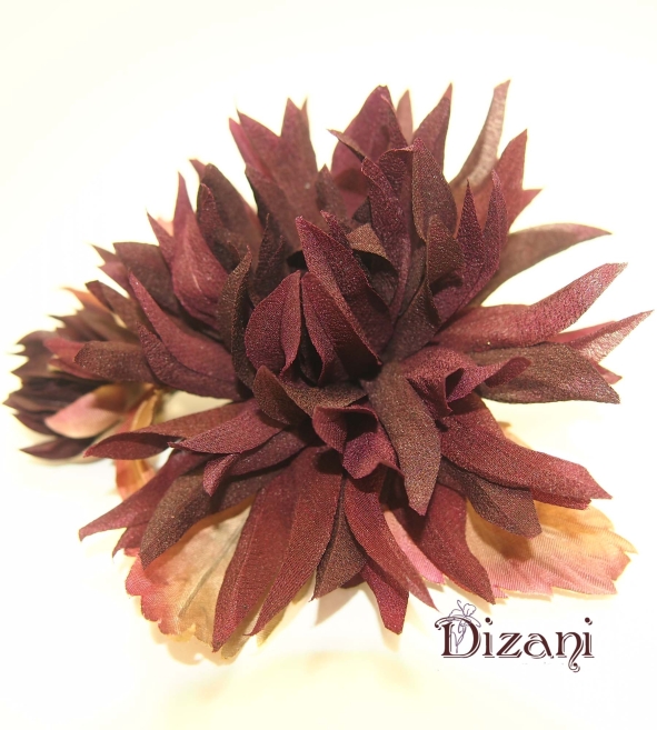 Brooch-Dahlia “Ruby”