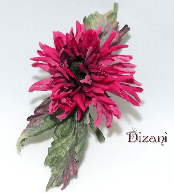 Brooch Chrysanthemum
